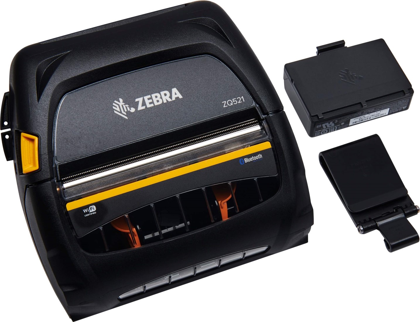 Zebra ZQ521 printer 203dpi 3400mAh battery (USB-BT)